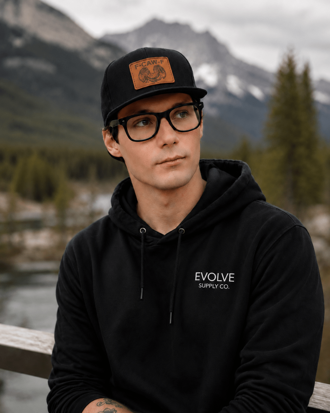 F - CAW - F SNAPBACK - Evolve Supply Co. Evolve Supply Co.