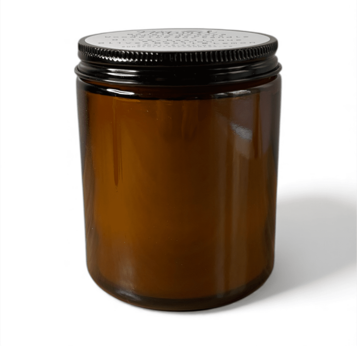 8oz Woodwick Soy Candle – Hand - Poured, Crackling Wick, Long - Lasting Scent - Evolve Supply Co. Evolve Supply Co.