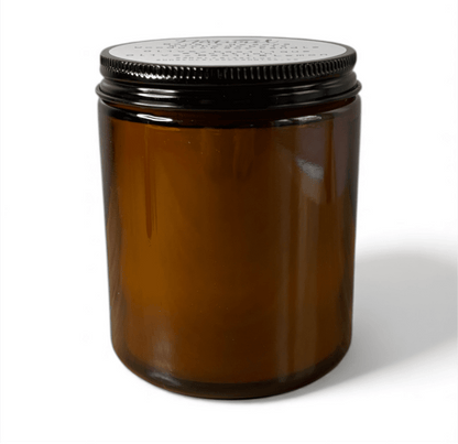 8oz Woodwick Soy Candle – Hand - Poured, Crackling Wick, Long - Lasting Scent - Evolve Supply Co. Evolve Supply Co.
