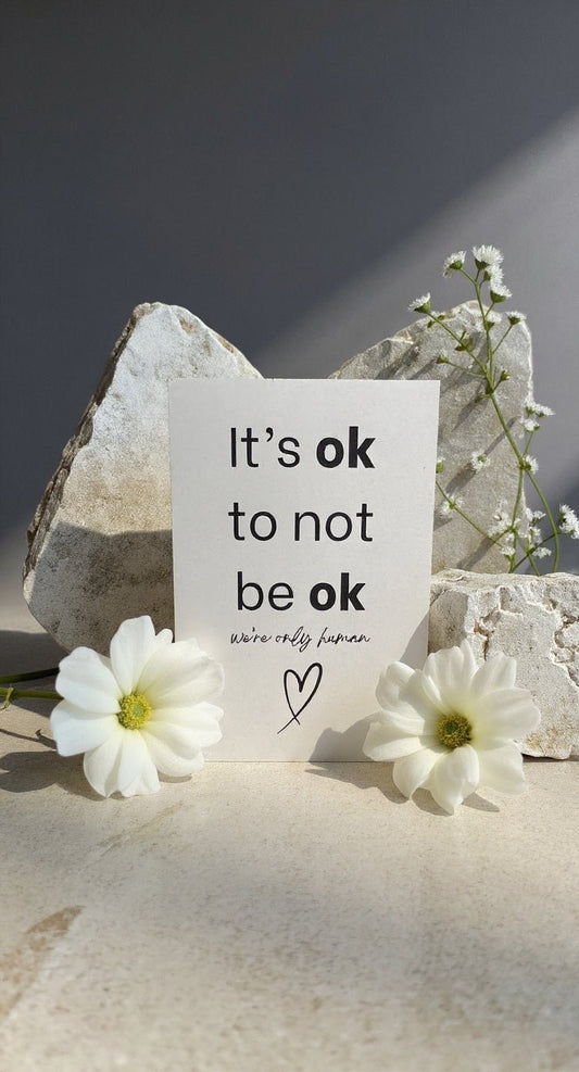 It’s Ok to Not Be Ok Card - Evolve Supply Co. Evolve Supply Co.