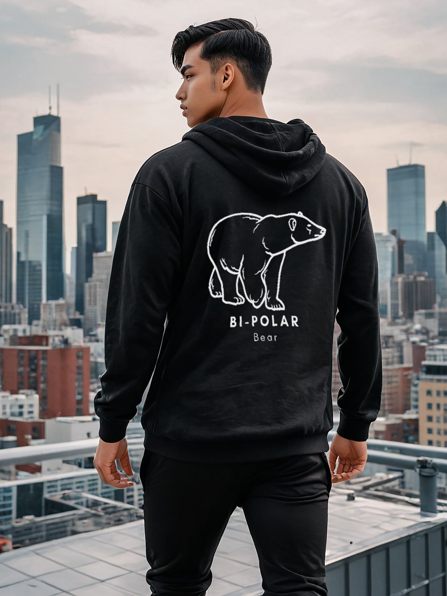 Bi-Polar Bear Hoodie