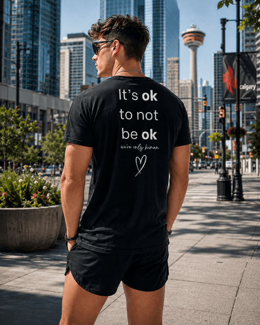 It’s Ok To Not Be Ok Tee - Evolve Supply Co. Evolve Supply Co.