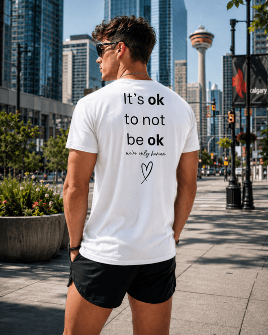 It’s Ok To Not Be Ok Tee - Evolve Supply Co. Evolve Supply Co.