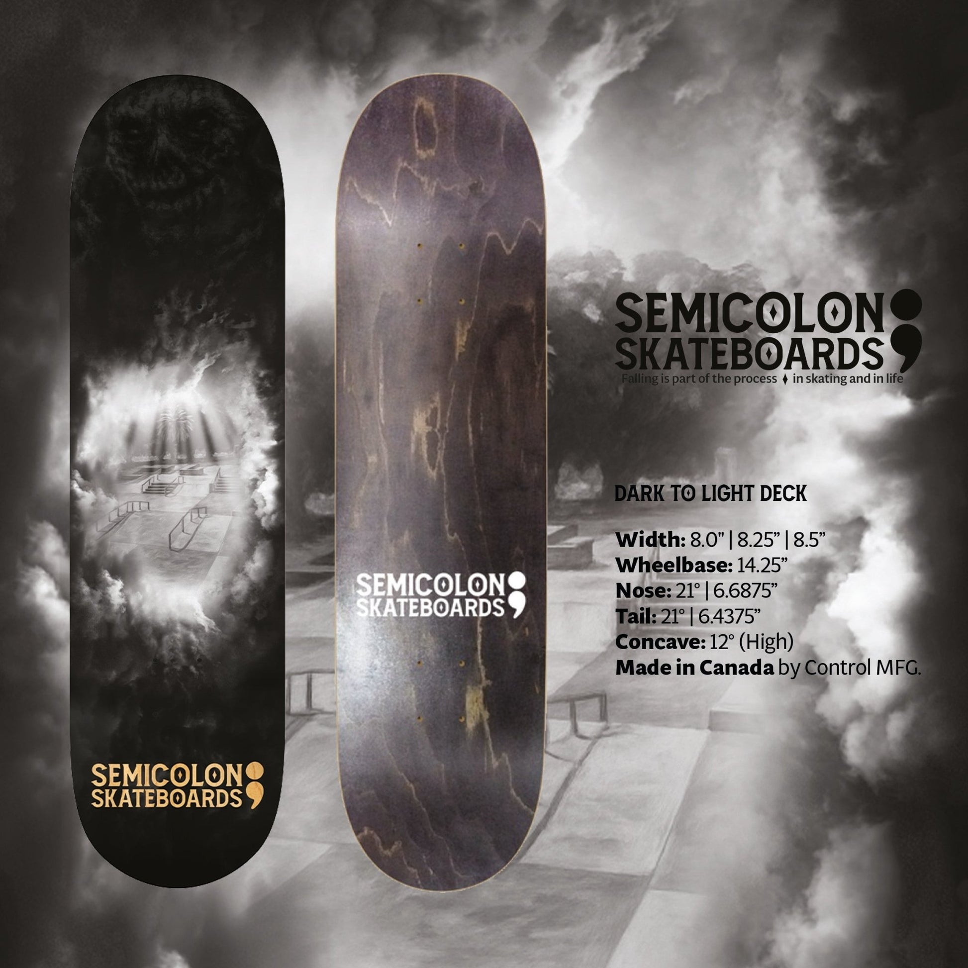 Dark to Light Deck - Evolve Supply Co. Evolve Supply Co.