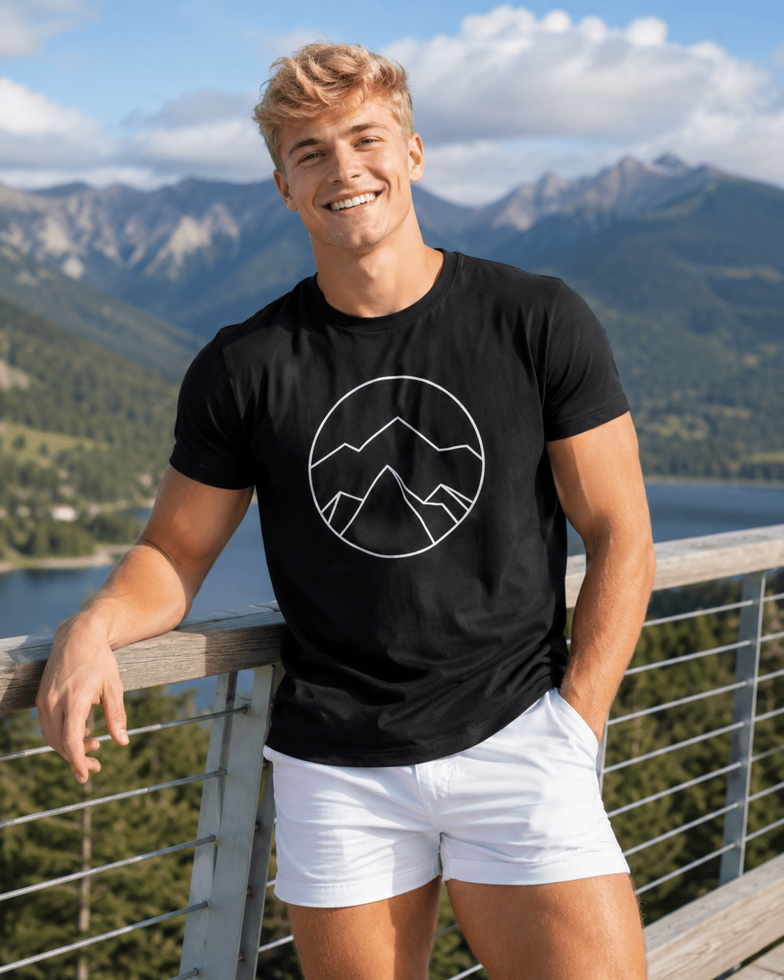 PEAKS TEE - Evolve Supply Co. Evolve Supply Co.