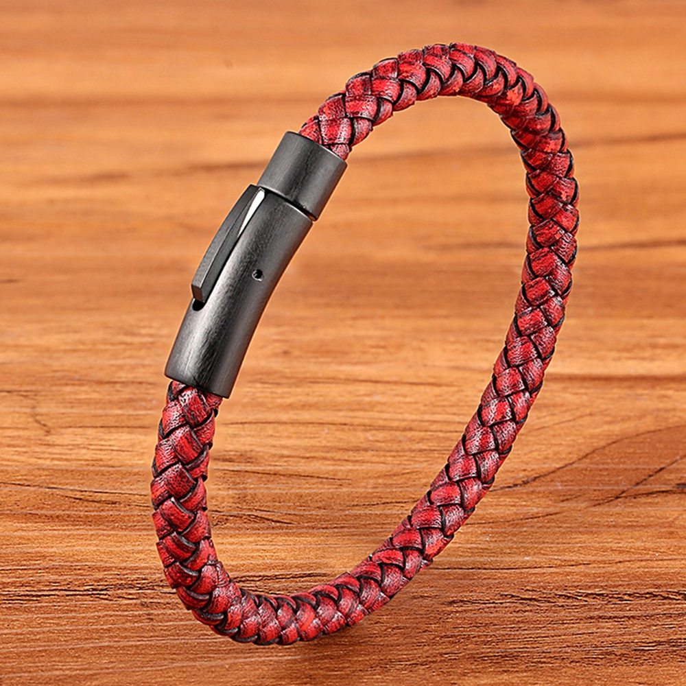 Braided Leather Bracelet