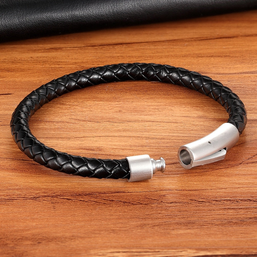 Braided Leather Bracelet