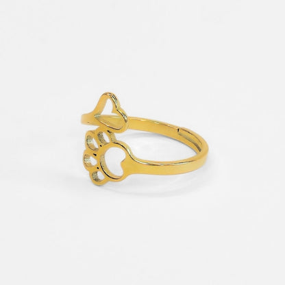 Heart & Paw Ring - Evolve Supply Co. Evolve Supply Co.