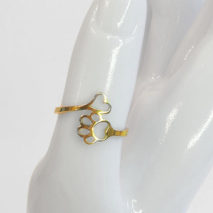 Heart & Paw Ring - Evolve Supply Co. Evolve Supply Co.