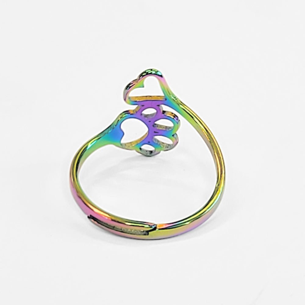 Heart & Paw Ring - Evolve Supply Co. Evolve Supply Co.