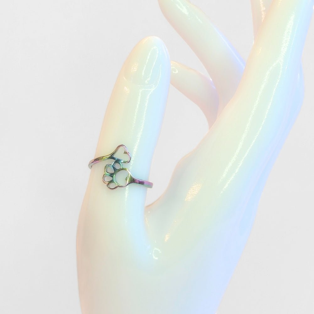 Heart & Paw Ring - Evolve Supply Co. Evolve Supply Co.