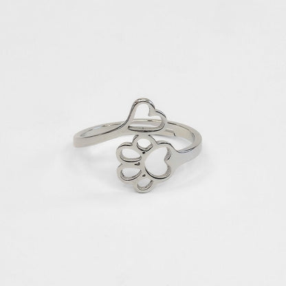 Heart & Paw Ring - Evolve Supply Co. Evolve Supply Co.