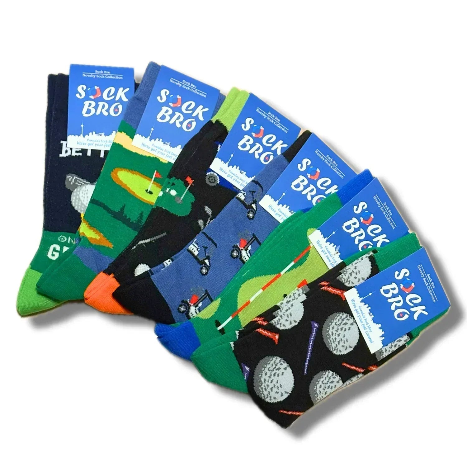 Golfer Sock Bundle - 6 Pack - Evolve Supply Co. Evolve Supply Co.