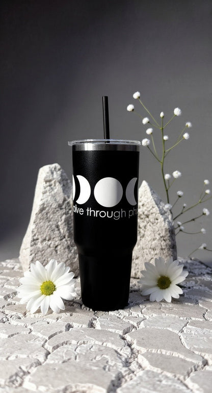 Evolve Through Phases Tumbler - Evolve Supply Co. Evolve Supply Co.