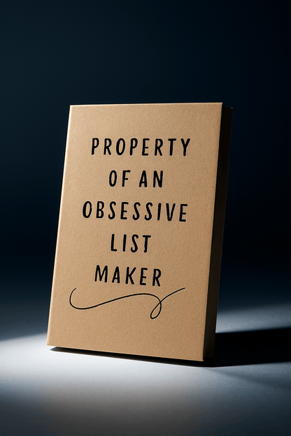 Obsessive List Maker Journal - Evolve Supply Co. Evolve Supply Co.