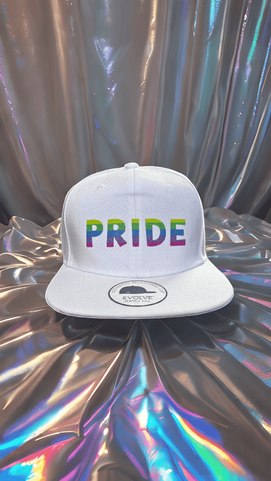 Evolve Pride Glitter Snapback - Evolve Supply Co. Evolve Supply Co.