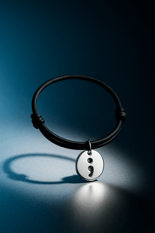 Semicolon Bracelet - Evolve Supply Co. Evolve Supply Co.
