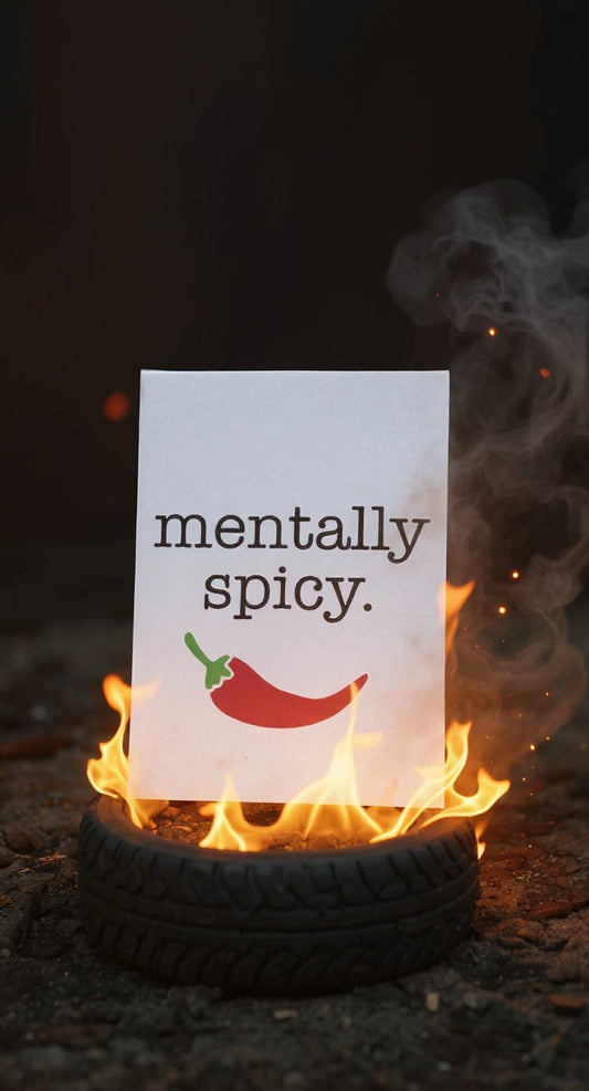 Mentally Spicy Card - Evolve Supply Co. Evolve Supply Co.