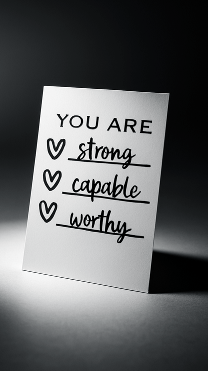 You Are… Card - Evolve Supply Co. Evolve Supply Co.