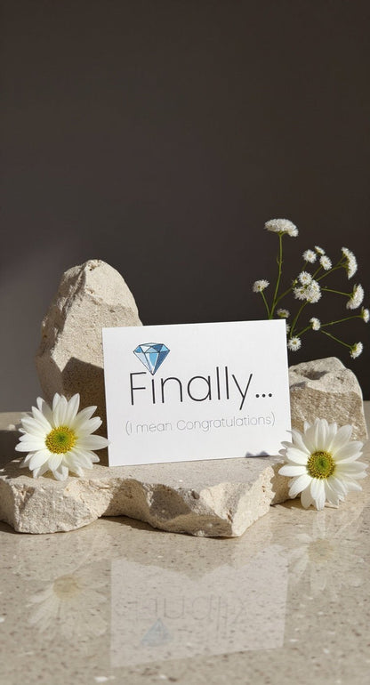 Finally Card - Evolve Supply Co. Evolve Supply Co.