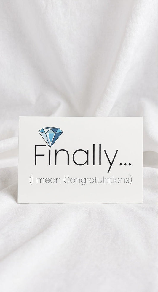 Finally Card - Evolve Supply Co. Evolve Supply Co.