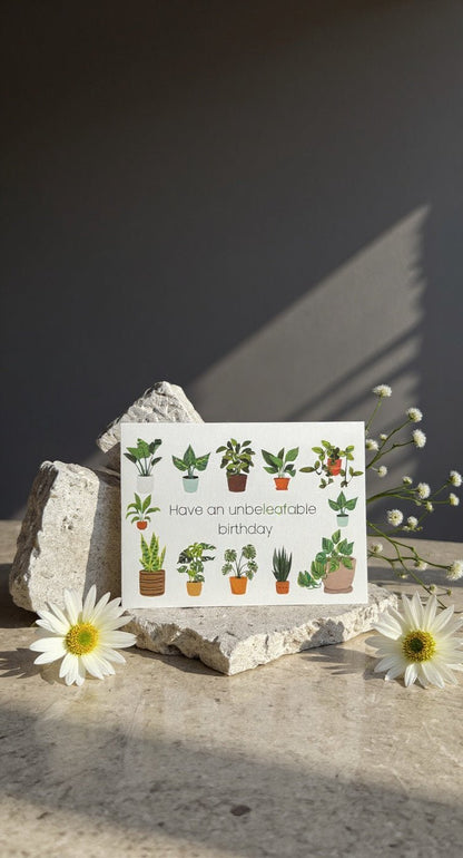 UnbeLEAFable Birthday Card - Evolve Supply Co. Evolve Supply Co.