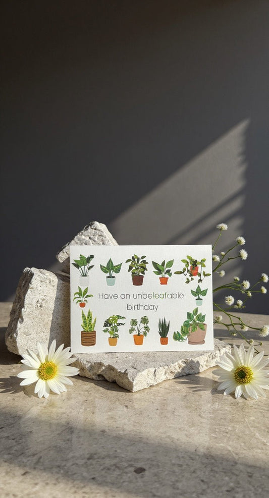 UnbeLEAFable Birthday Card - Evolve Supply Co. Evolve Supply Co.