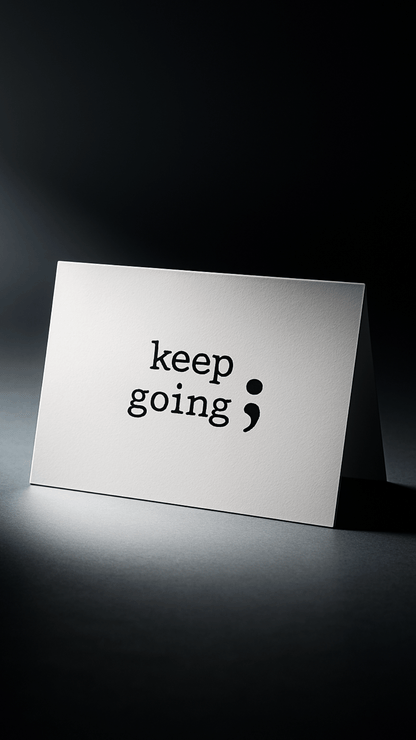 Keep Going Card - Evolve Supply Co. Evolve Supply Co.