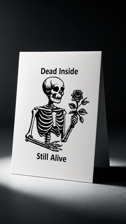 Dead Inside Card - Evolve Supply Co. Evolve Supply Co.