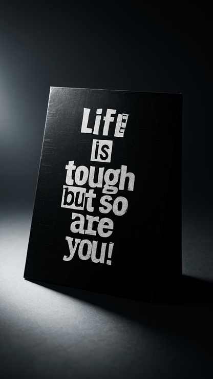 Life is Tough Card - Evolve Supply Co. Evolve Supply Co.
