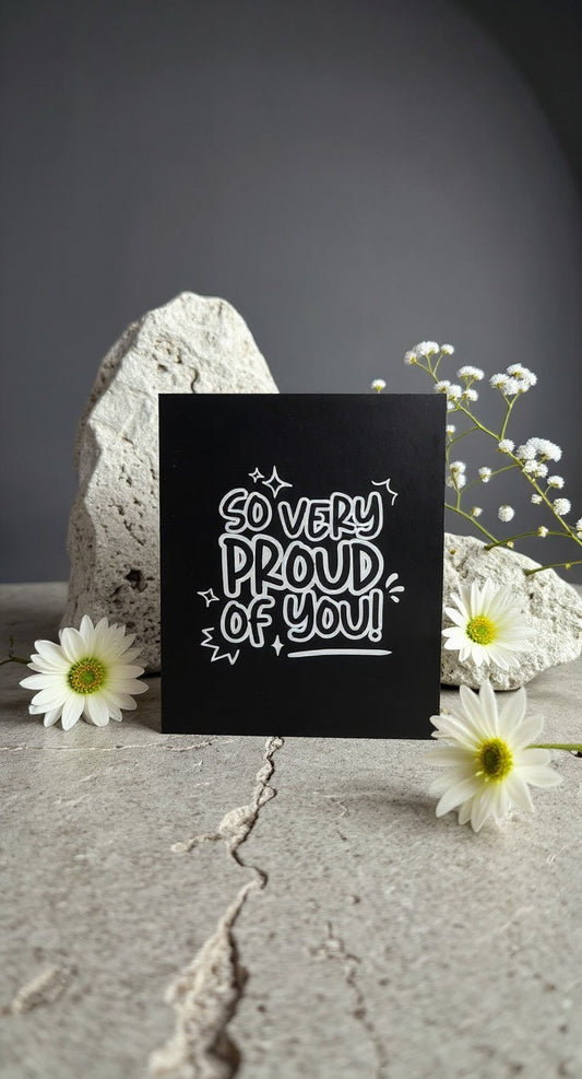 Very Proud Of You Card - Evolve Supply Co. Evolve Supply Co.