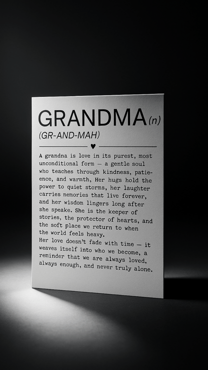 Grandma Card - Evolve Supply Co. Evolve Supply Co.