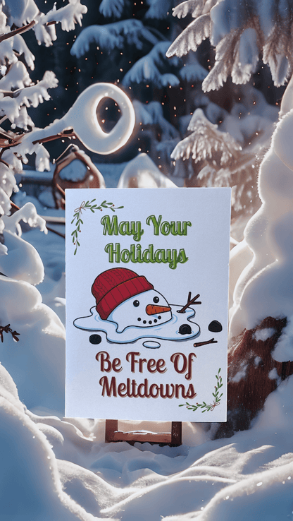 Meltdown Christmas Card - Evolve Supply Co. Evolve Supply Co.