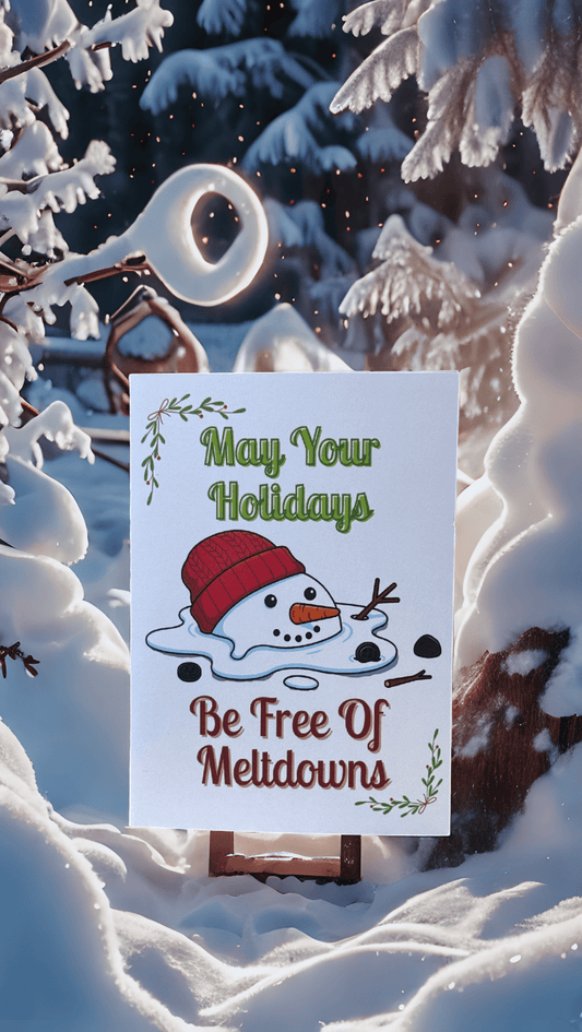 Meltdown Christmas Card - Evolve Supply Co. Evolve Supply Co.