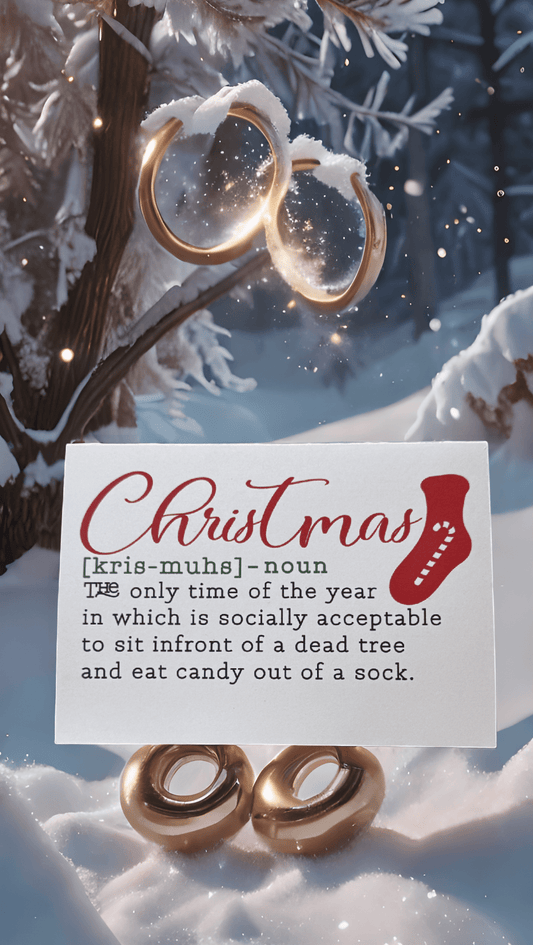 Christmas Definition Card - Evolve Supply Co. Evolve Supply Co.