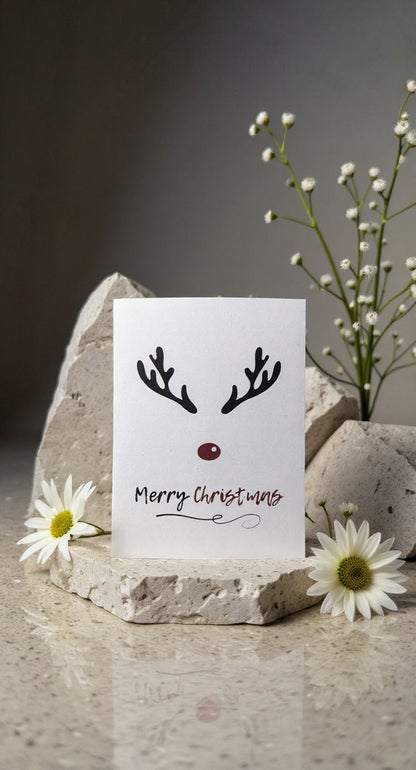 Reindeer Christmas Card - Evolve Supply Co. Evolve Supply Co.