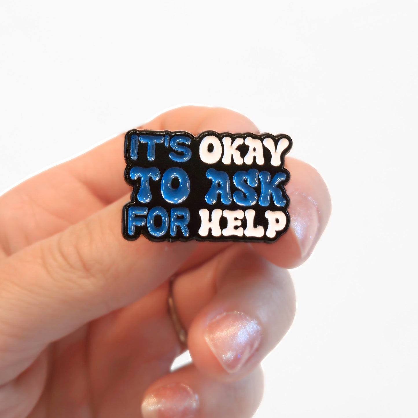 It's Okay to Ask For Help | Collectible Pin - Evolve Supply Co. Evolve Supply Co.