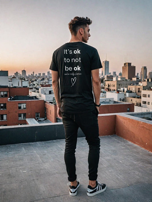 It’s Ok To Not Be Ok Tee - Evolve Supply Co. Evolve Supply Co.