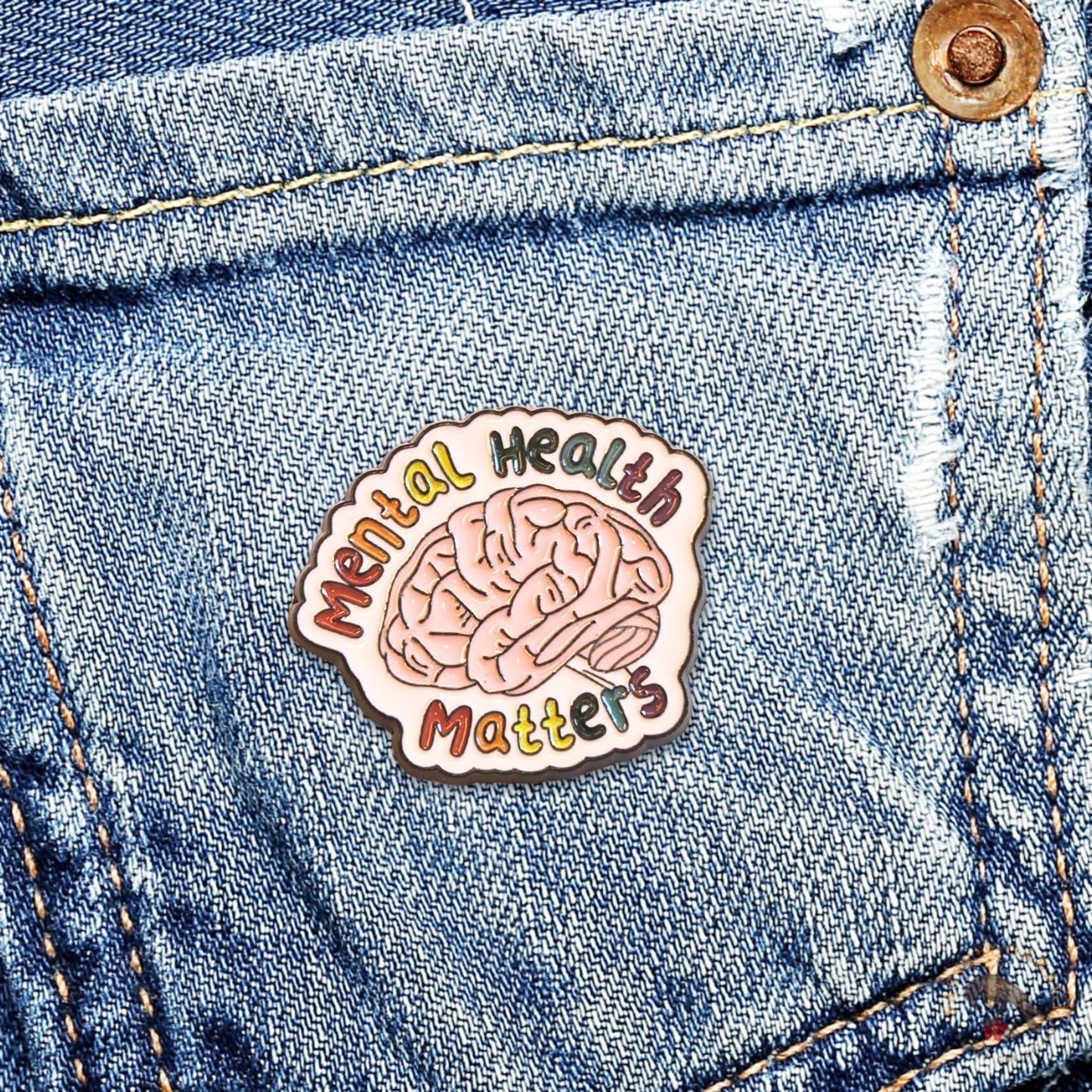 Mental Health Matters | Collectible Pin - Evolve Supply Co. Evolve Supply Co.