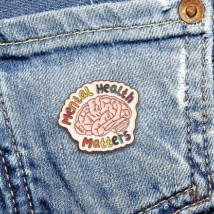 Mental Health Matters | Collectible Pin - Evolve Supply Co. Evolve Supply Co.