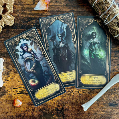 Obsidian Veil Oracle Deck - Evolve Supply Co. Evolve Supply Co.