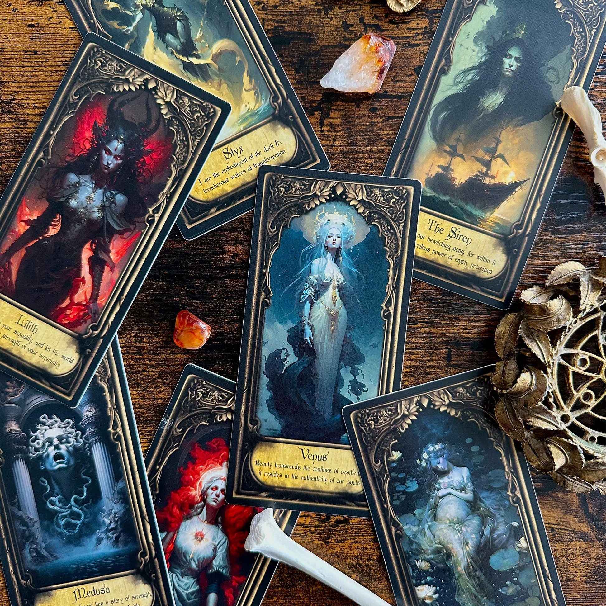 Obsidian Veil Oracle Deck - Evolve Supply Co. Evolve Supply Co.