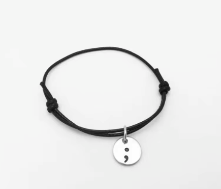 Semicolon Bracelet