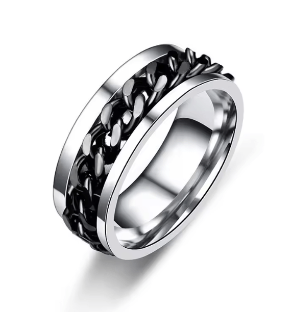 Anxiety Spinner Ring - Evolve Supply Co. Evolve Supply Co.