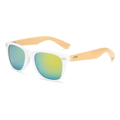 Evolve Supply Co. Retro Bamboo Sunglasses