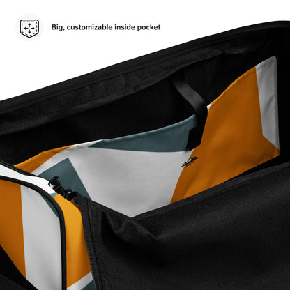 Geometric Duffle Bag