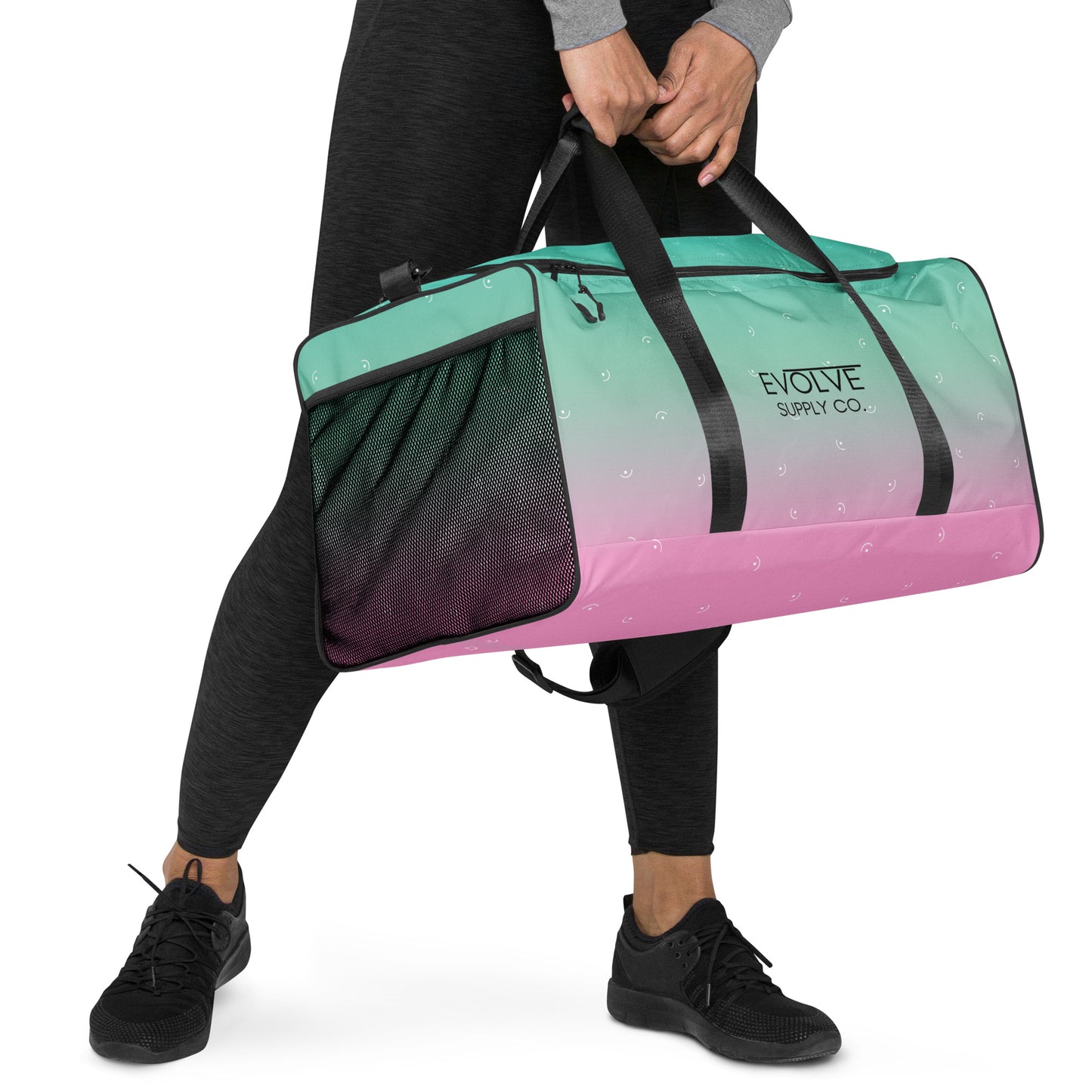 Pink Ombre Duffle