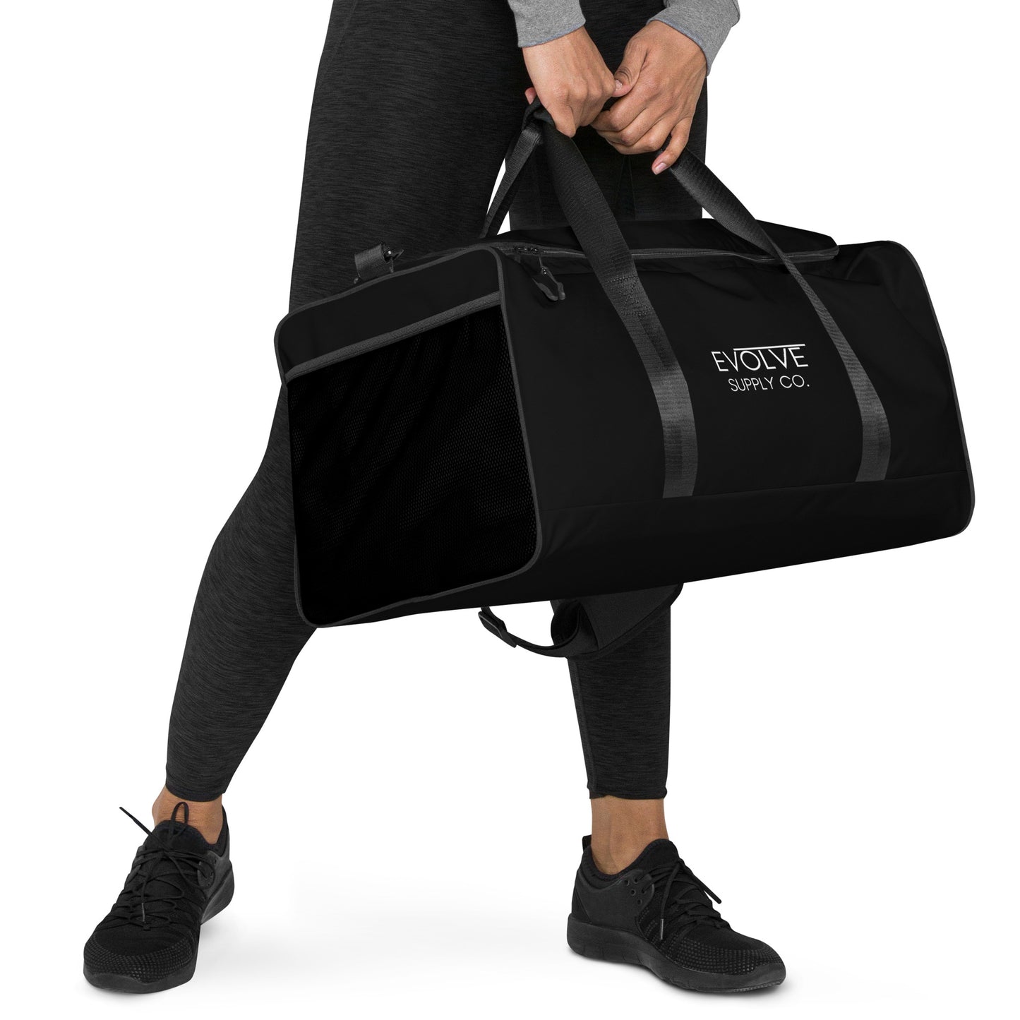 Evolve Supply Co. Black Duffle