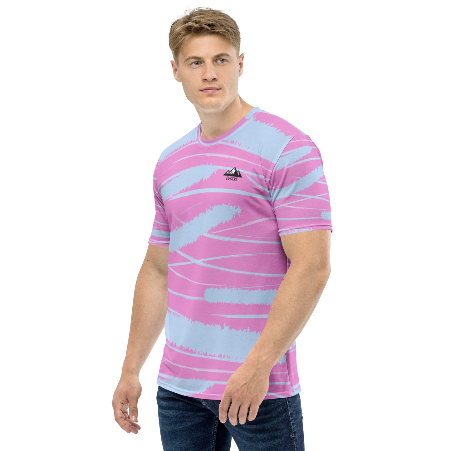 Pink Abstract Tee