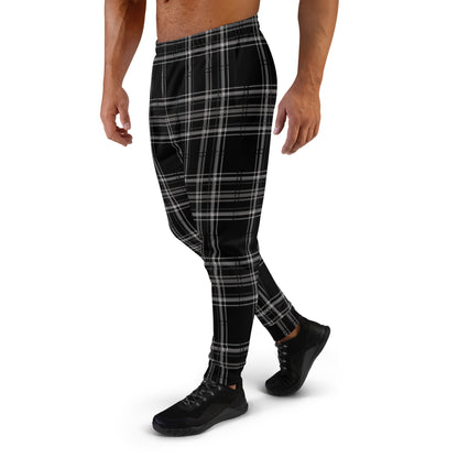 Men's Plaid Joggers